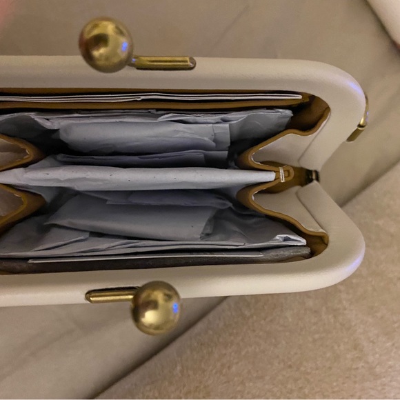 NWT! Coach 2 piece Accordian Wallet-kiss lock coin purse set- bag not included - Picture 5 of 8